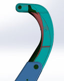 Billet Upright Kit - 1.0" (18" + wheels) (Coming Soon)