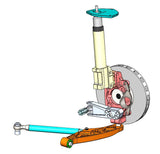 Billet Front Upright Kit - Evo X